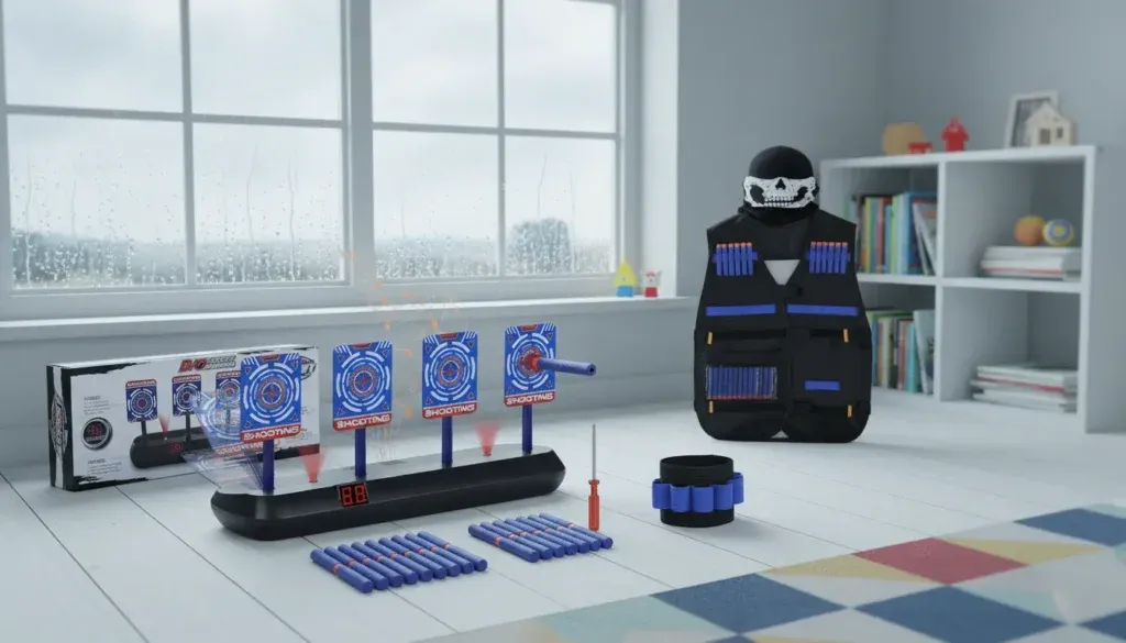 Nerf Electronic Digital Target Set