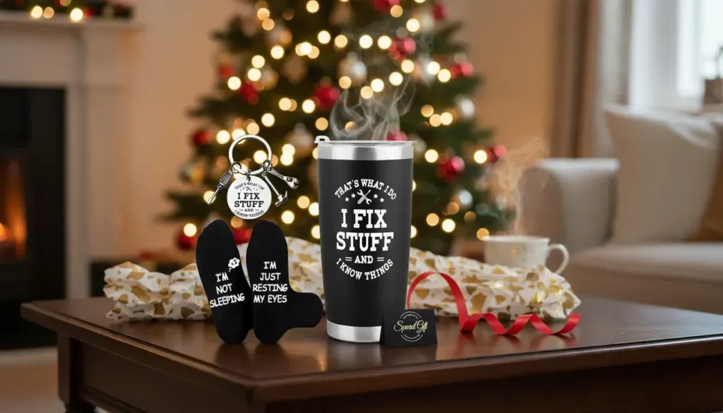 Shoppawhile Birthday Gift Set with Travel Tumbler