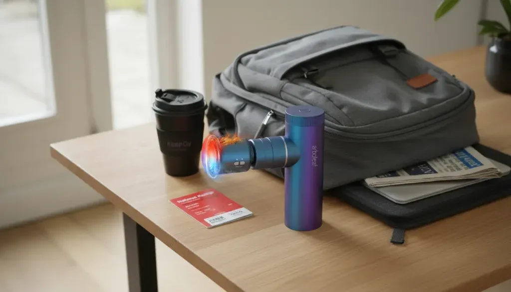 Arboleaf Mini Massage Gun with Heat and Cold