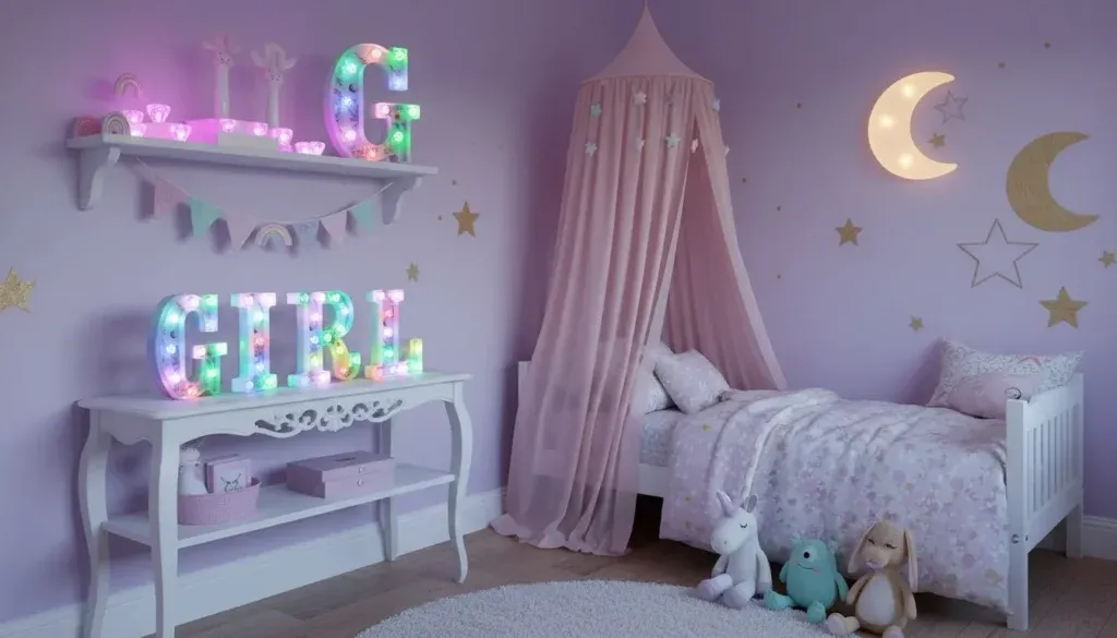 Unicorn LED Light Up Letters