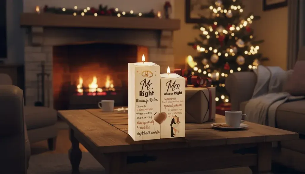 KAAYEE Heart Shaped Candle Holder Wedding Gift