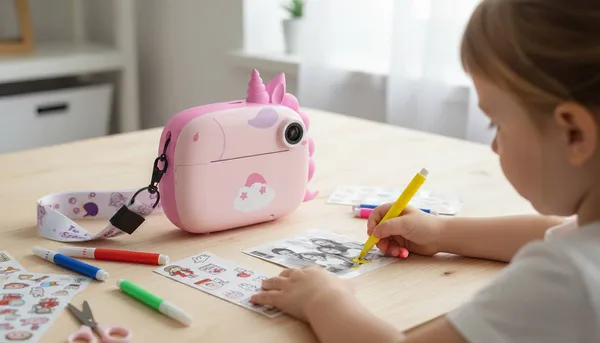 HiMont Kids Camera Instant Print Review: Easy Use for Home Play