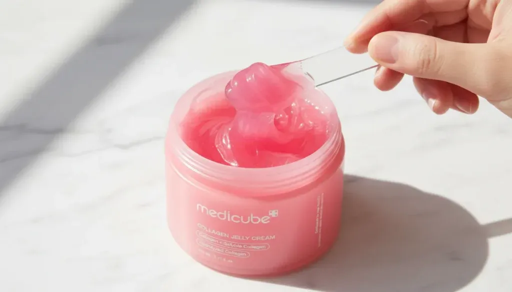Medicube Collagen Jelly Cream Texture