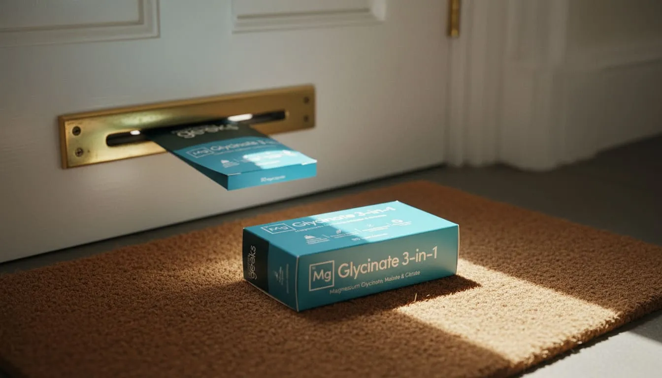 Nutrition Geeks Magnesium Glycinate 3-in-1 Complex