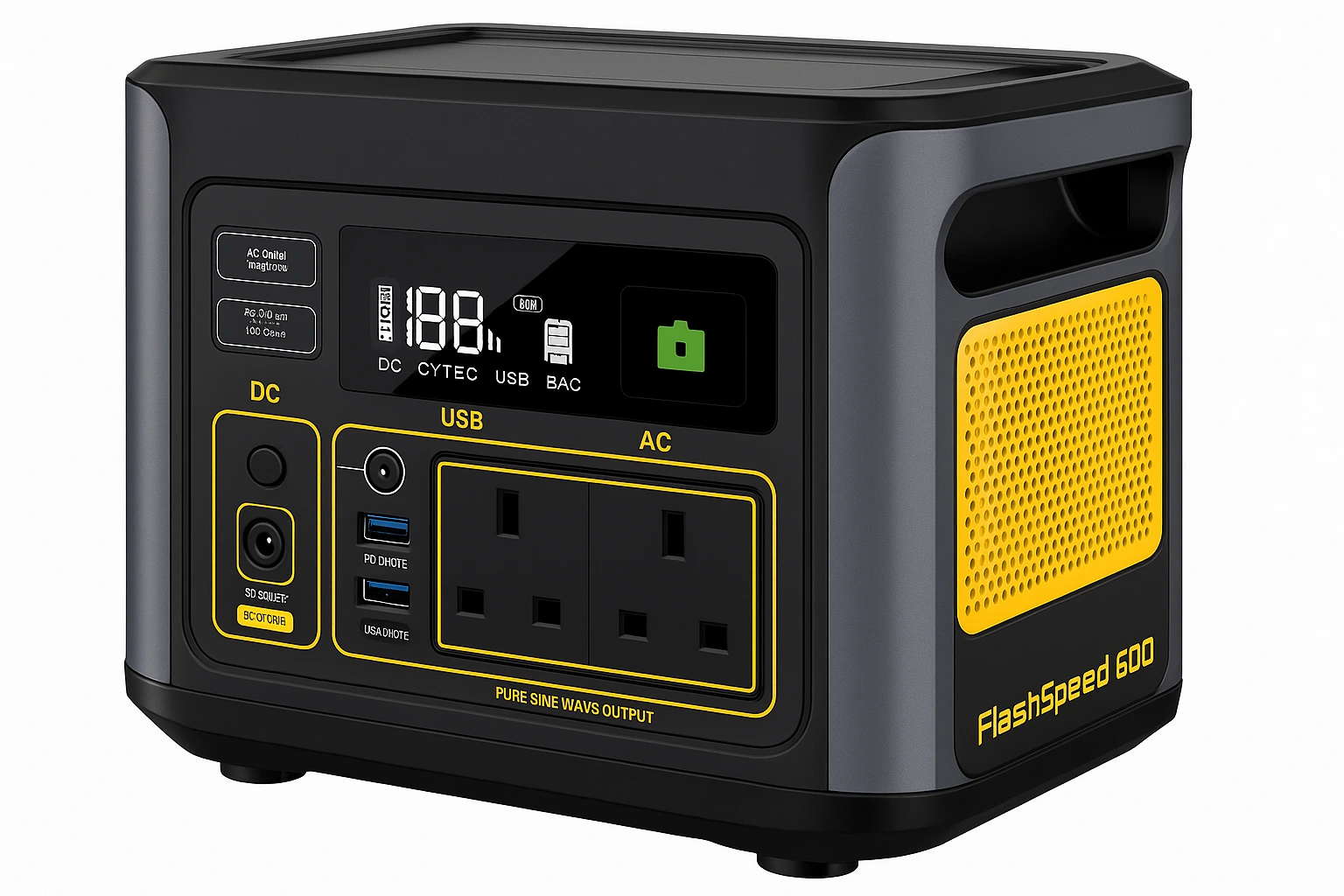 VTOMAN FlashSpeed 600 Portable Power Station